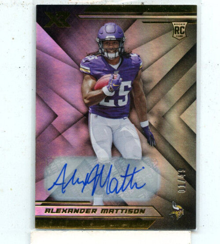 Alexander mattison 2019 panini - mattison,
